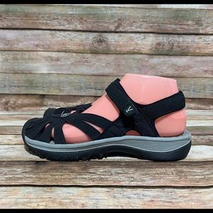 Keen black Velcro sandals